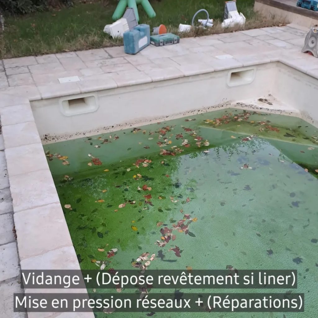 Etape 2 rénovation de piscine