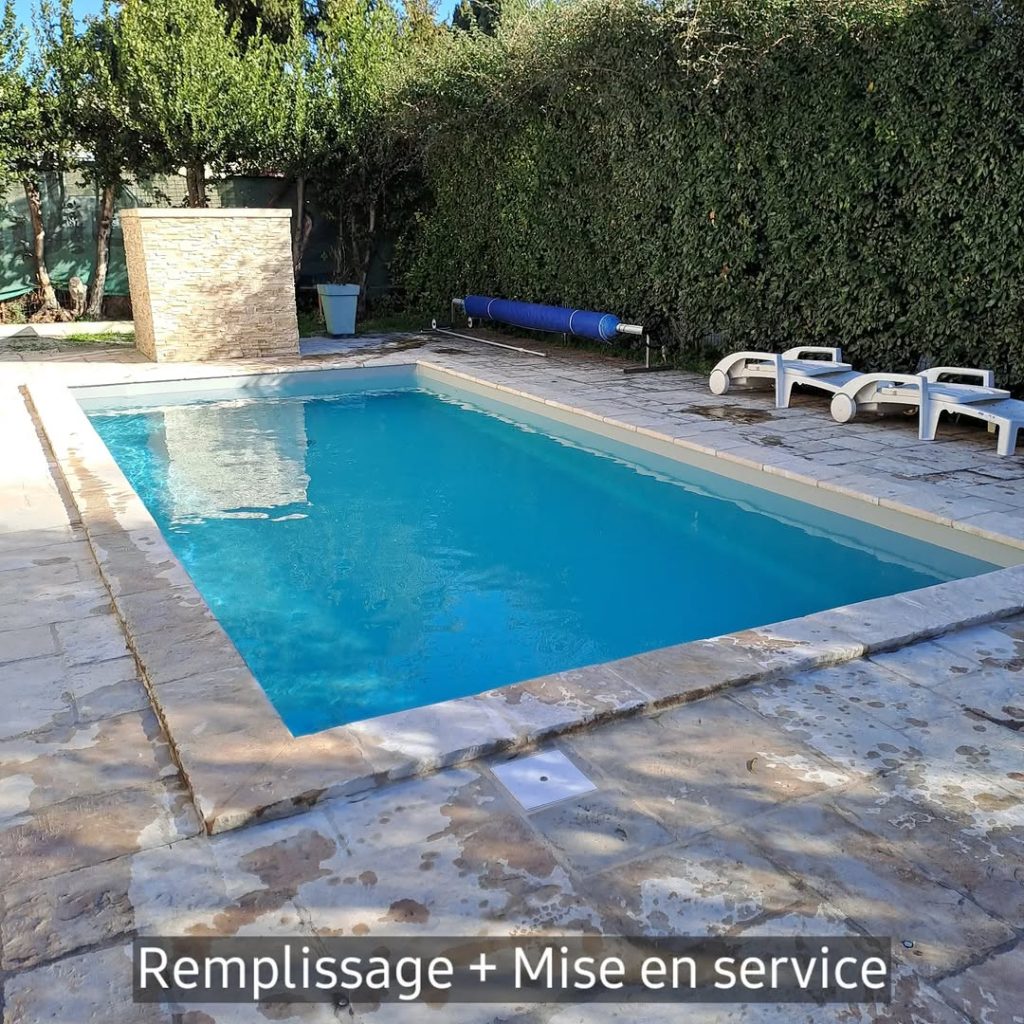 Etape 7 Remplissage + mise en service